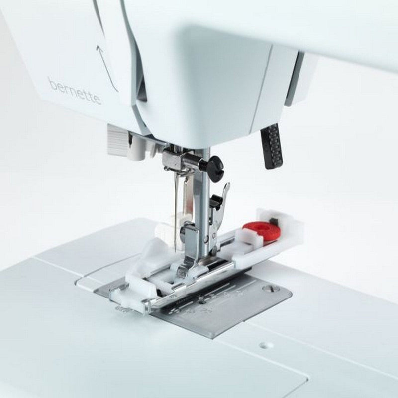 Bernette B35 Sewing Machine with 100 Thread Spools & Color Matching Bobbins - Swing Design14