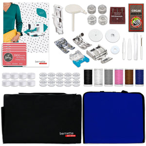 Bernette B37 Sewing Machine Deluxe Bundle by The Fashion Class Brother Sewing Bundle Bernette 