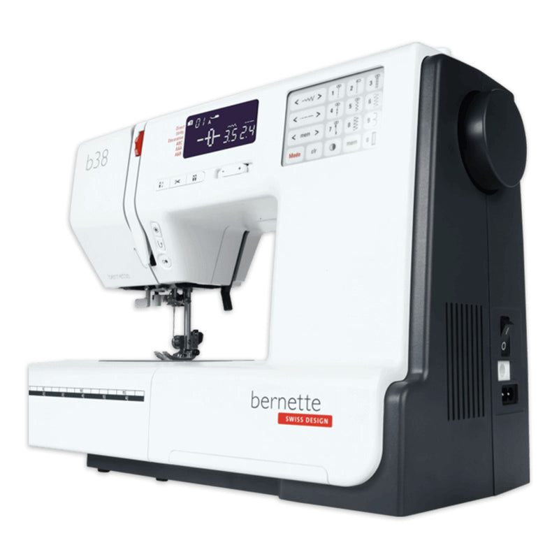 Bernette B38 Top End Computerized Sewing Machine Bundle w/ 8 Pressure Feet Brother Sewing Bundle Bernette