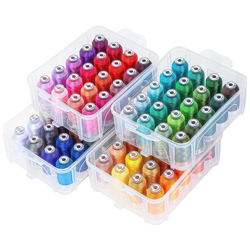 Bernette B44 FUNLOCK Overlock Serger Sewing Machine with 80 Thread Spool Bundle Brother Sewing Bundle Bernette