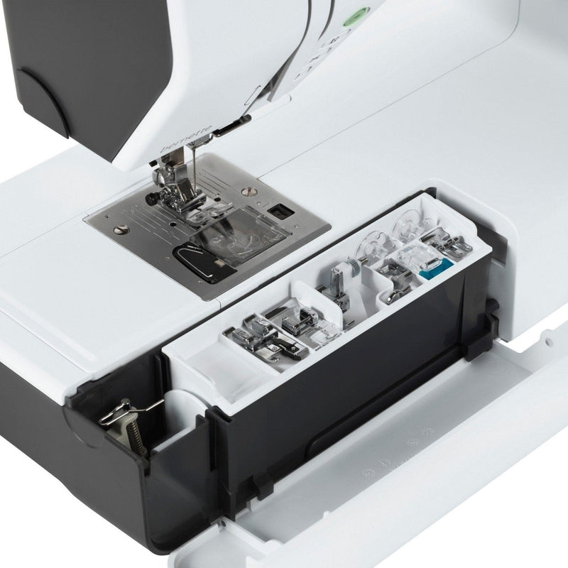 Bernette B70 10" x 6" Embroidery Machine with 123 Spools & 200+ Accessories - Swing Design