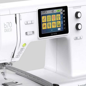 Bernette B70 10" x 6" Embroidery Machine Deluxe Bundle by The Fashion Class Brother Sewing Bundle Bernette 