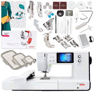 Bernette B79 Sewing & Embroidery Machine Bundle with $1,797 Software Package Brother Sewing Bundle Bernette 