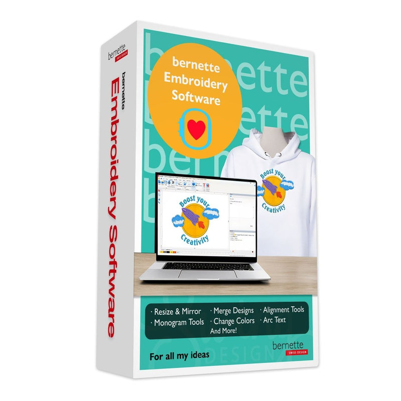 Bernette Customize Embroidery Software by DIME - Swing Design