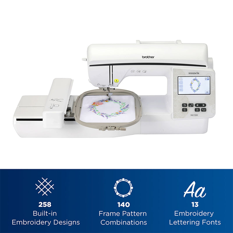 Brother Innov-is NQ1700E Dedicated Large Hoop Embroidery Machine Brother NQ1700E Embroidery Machines Brother