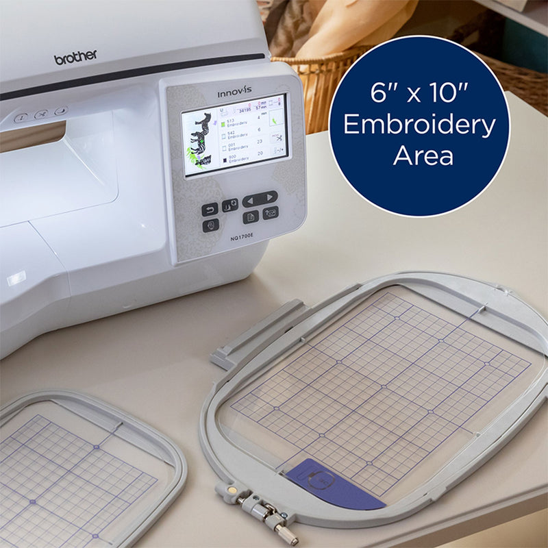 Brother Innov-is NQ1700E Dedicated Large Hoop Embroidery Machine Brother NQ1700E Embroidery Machines Brother