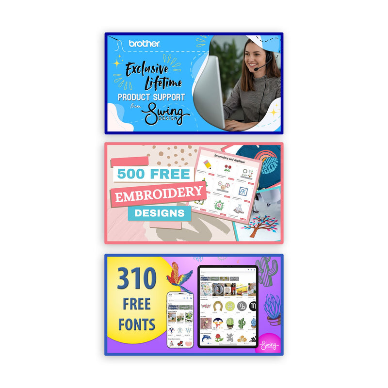 Brother PE545 Embroidery Machine with 4" x 4" Hoop & Accessories Brother PE545 Embroidery Machine Brother