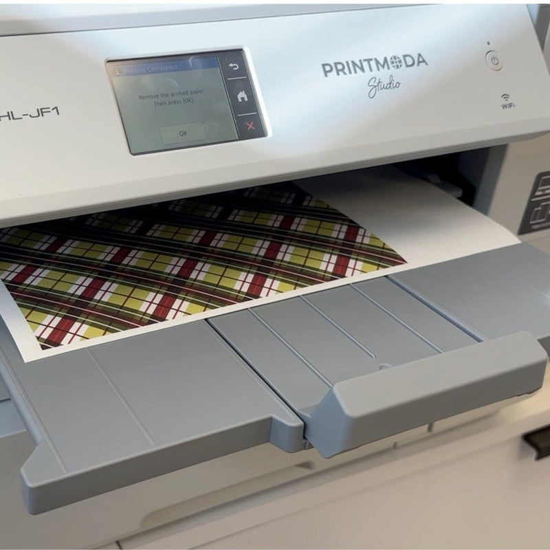 Brother PrintModa Dual Function Fabric Printer with Bonus Media & Artspira - Swing Design