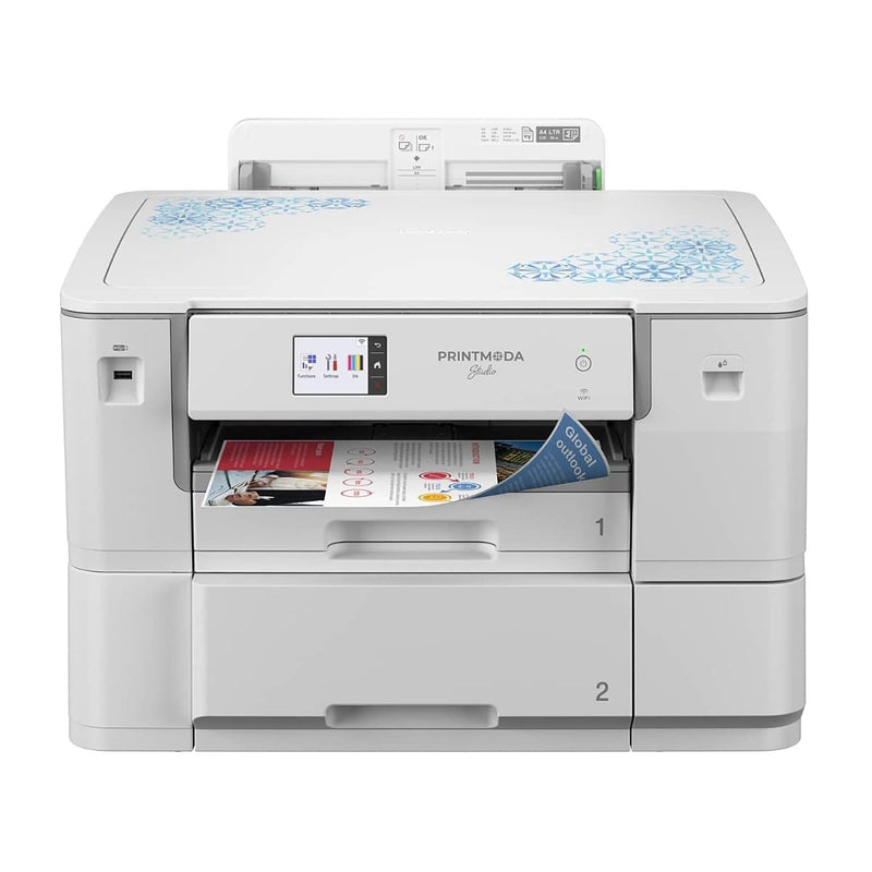 Brother PrintModa Dual Function Fabric Printer with Brother SE2000 & Artspira - Swing Design