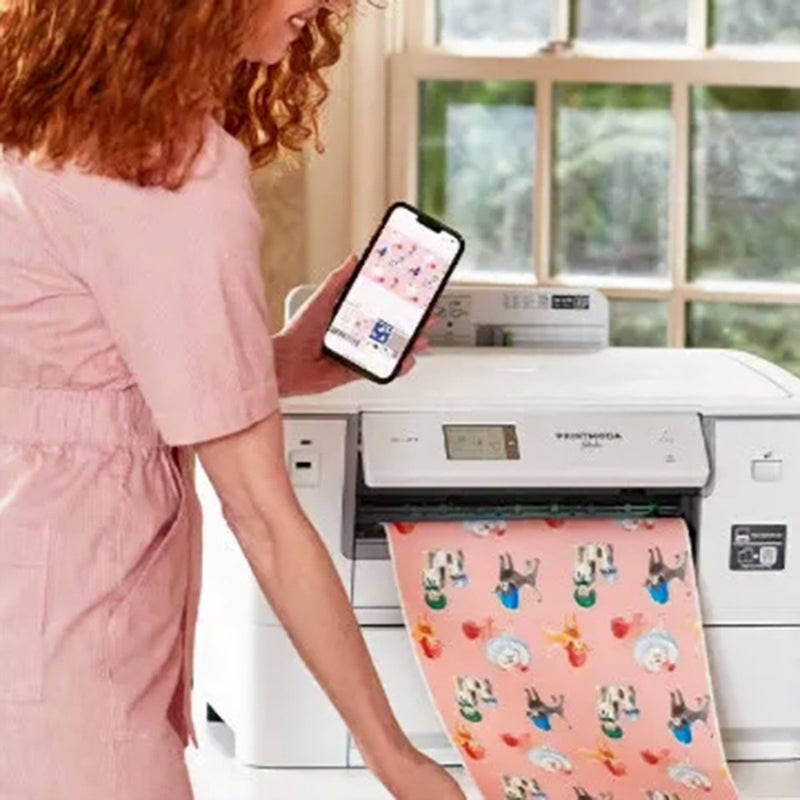 Brother PrintModa Dual Function Fabric Printer with Double Inks & Artspira - Swing Design