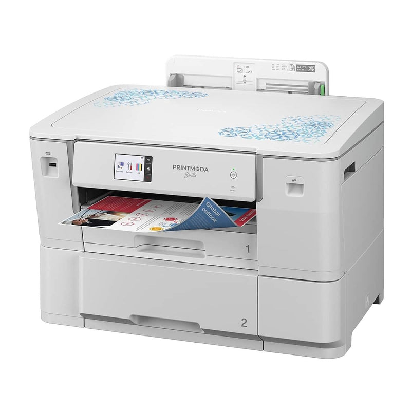 Brother PrintModa Dual Function Fabric Printer with Double Inks & Artspira - Swing Design