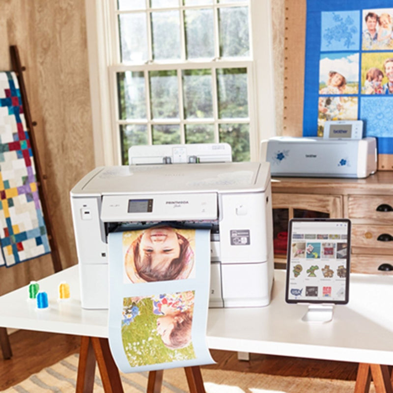 Brother PrintModa Dual Function Fabric Printer with Double Inks & Artspira - Swing Design