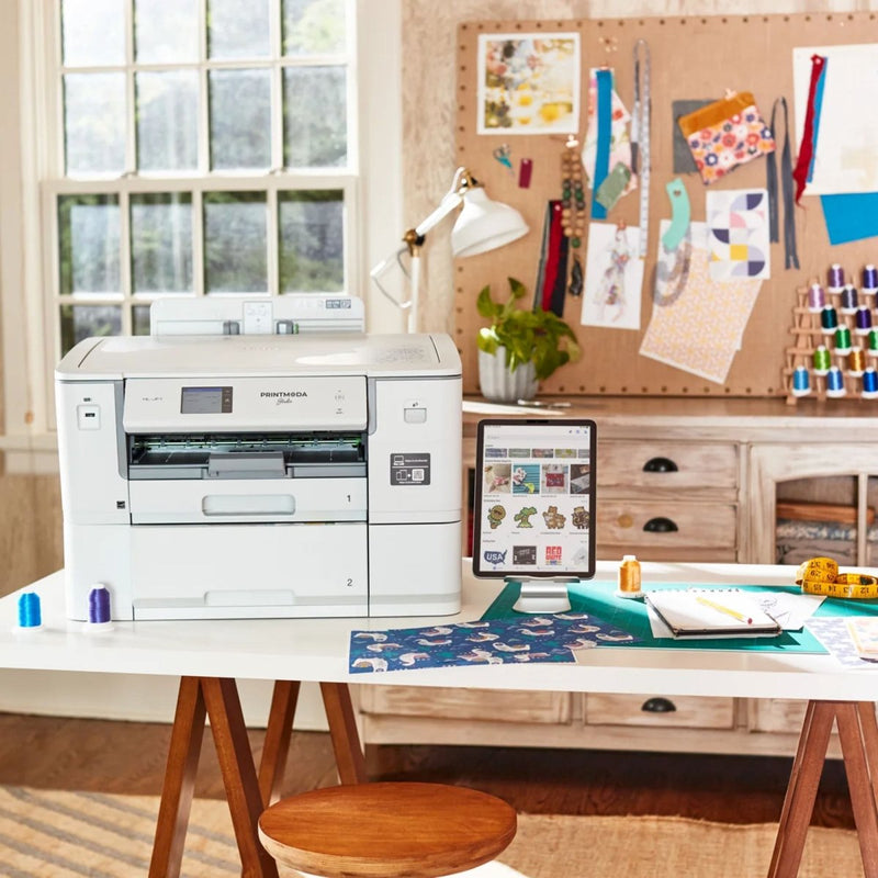 Brother PrintModa Dual Function Fabric Printer with Double Inks & Artspira - Swing Design