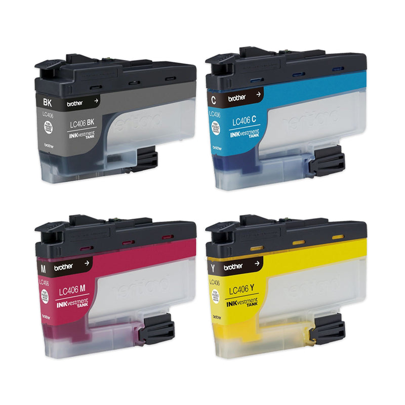 Brother PrintModa Fabric Printer INKvestment Ink Refill Set - CMYK Swing Design