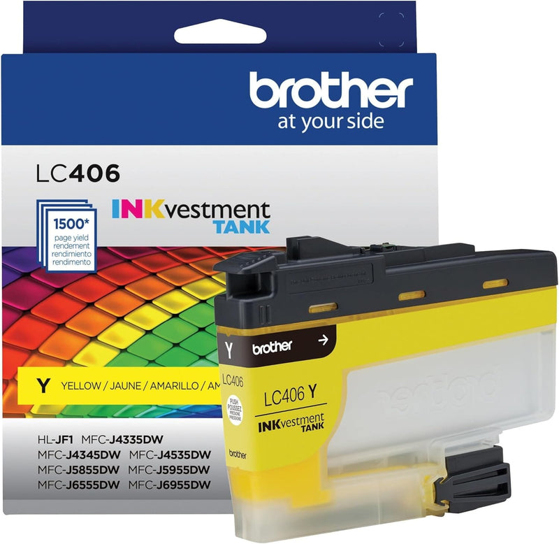 Brother PrintModa Fabric Printer INKvestment Ink Refill Set - CMYK Swing Design