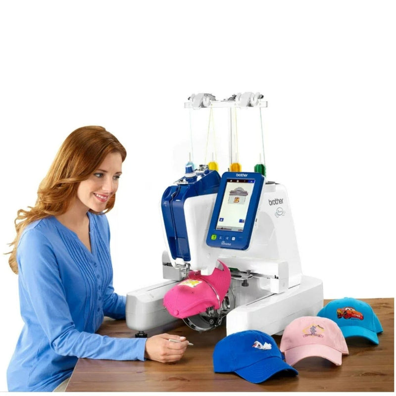 Brother PRS100 3pc Hat & Cap Hoop Set with PRS100 Stand - Swing Design