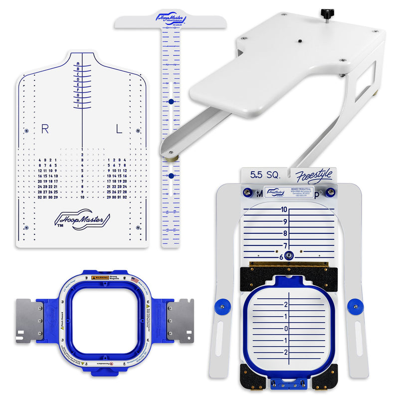 Brother PRS100 Single-Needle Embroidery Machine w/ Mighty Hoop Magnetic Bundle Brother Sewing Bundle Brother