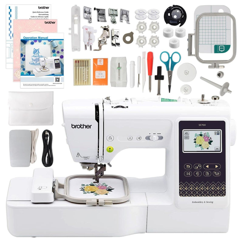Brother ScanNCut SDX125e Cutting Machine with SE700 Sewing & Embroidery Machine - Swing Design
