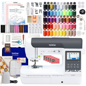 Brother SE2000 5" x 7" Embroidery & Sewing Machine w/ $1499 Thread Bundle Brother Sewing Bundle Brother 