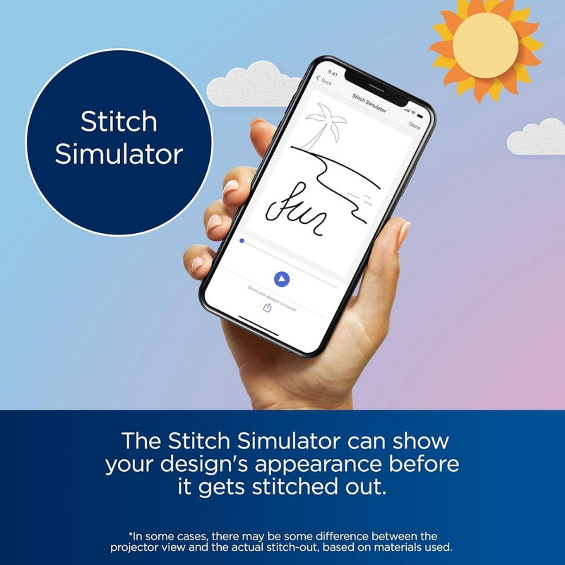 Brother Skitch PP1 4" x 4" Embroidery Machine - Swing Design