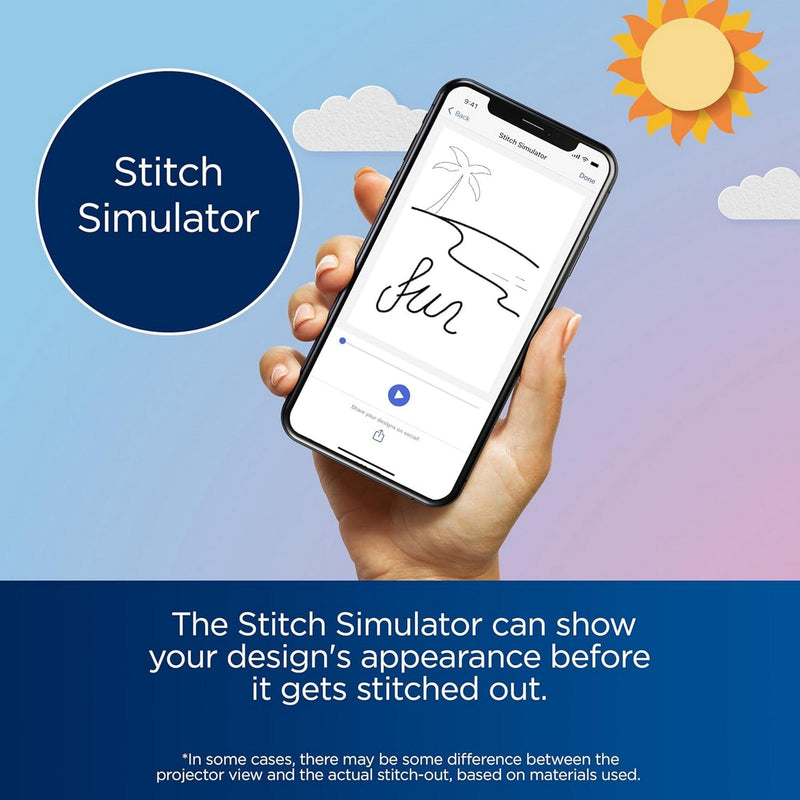 Brother Skitch PP1 4" x 4" Embroidery Machine Bundle with Artspira Studio Brother Sewing Bundle Brother