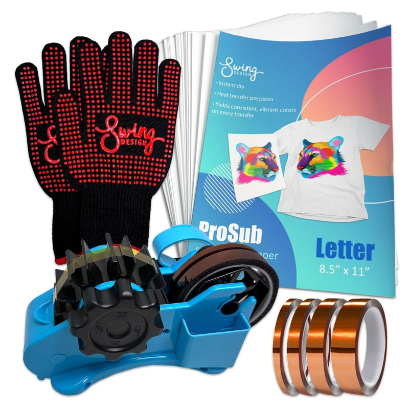 Brother SP-1 Sublimation Ink Refill Cartridge CMYK Bundle - Swing Design3
