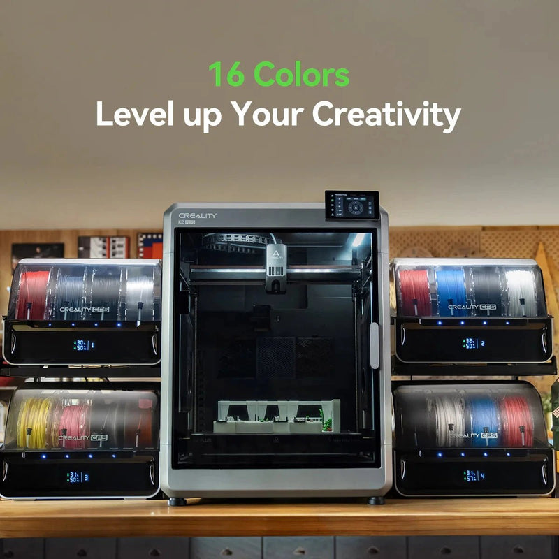 Creality CFS Multicolor 4 Spool Anti-Moisture Filament System - Swing Design - 7