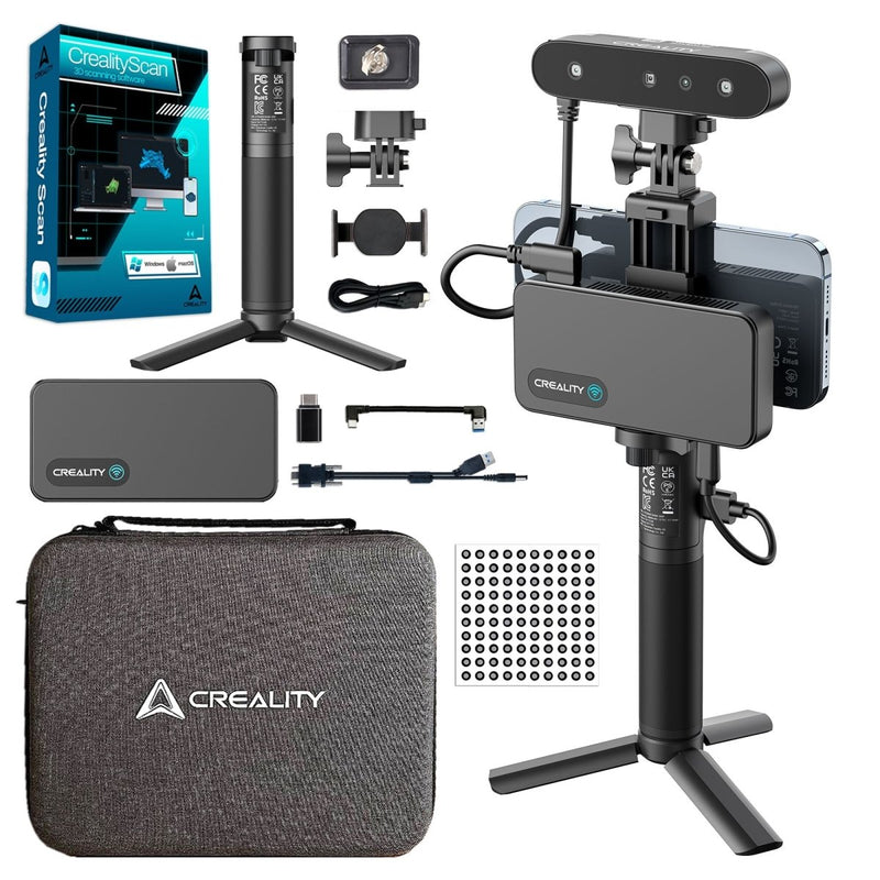 Creality Ferret PRO CR-Scan Wireless Handheld 3D Scanner - Swing Design1