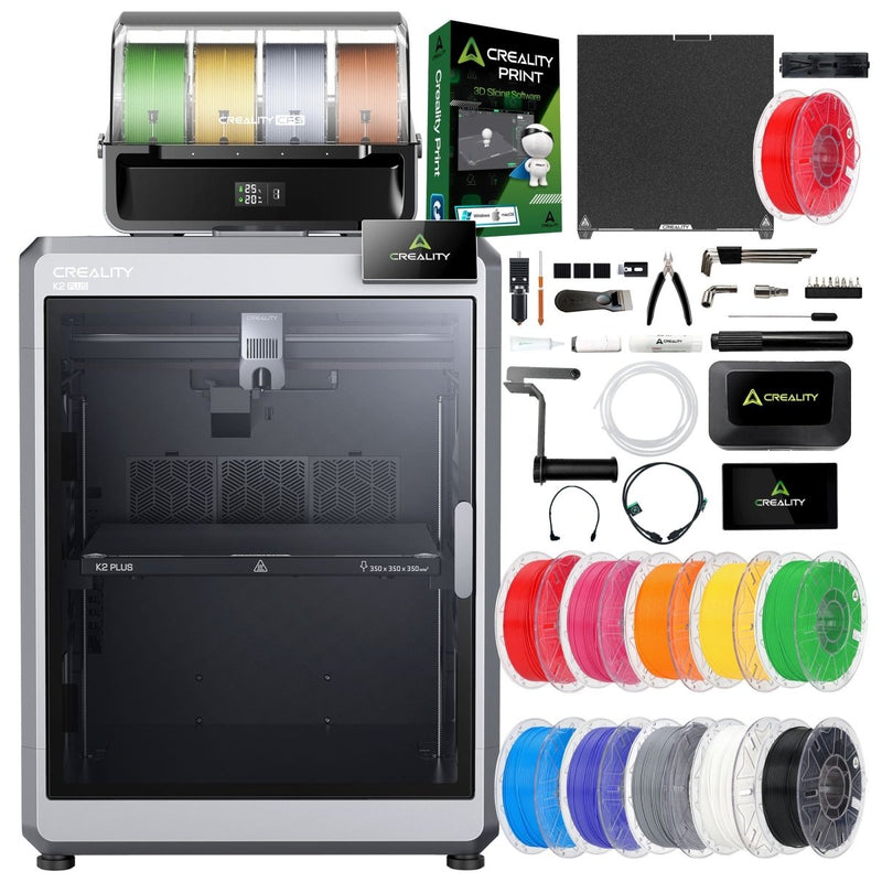 Creality K2 PLUS 3D Printer Business Bundle - 3 Printers & 30 Filament Rolls - Swing Design2