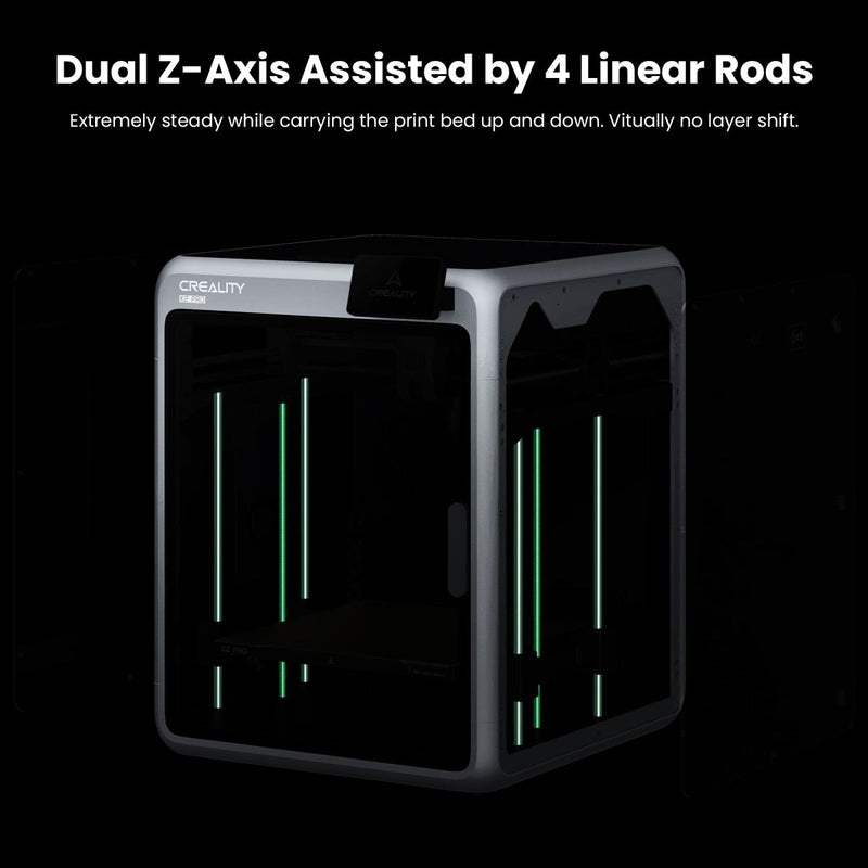 Creality K2 PLUS 3D Printer Business Bundle - 3 Printers & 30 Filament Rolls - Swing Design