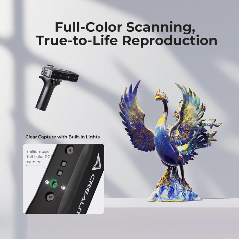 Creality Otter Lite Wireless Handheld 3D Scanner - Swing Design