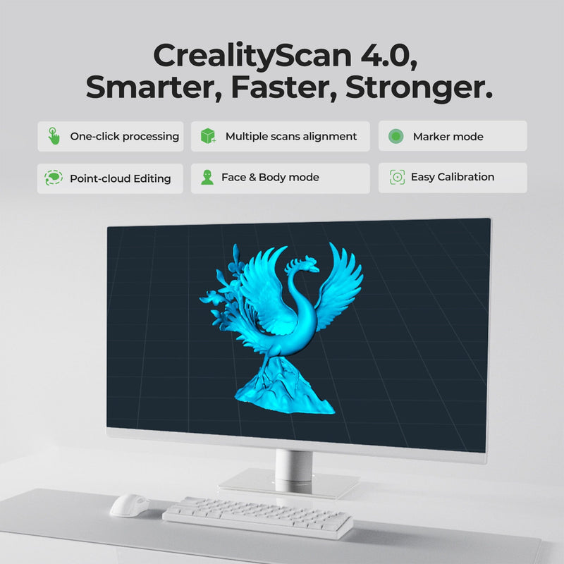Creality Otter Lite Wireless Handheld 3D Scanner Creality 3D Scanners Creality