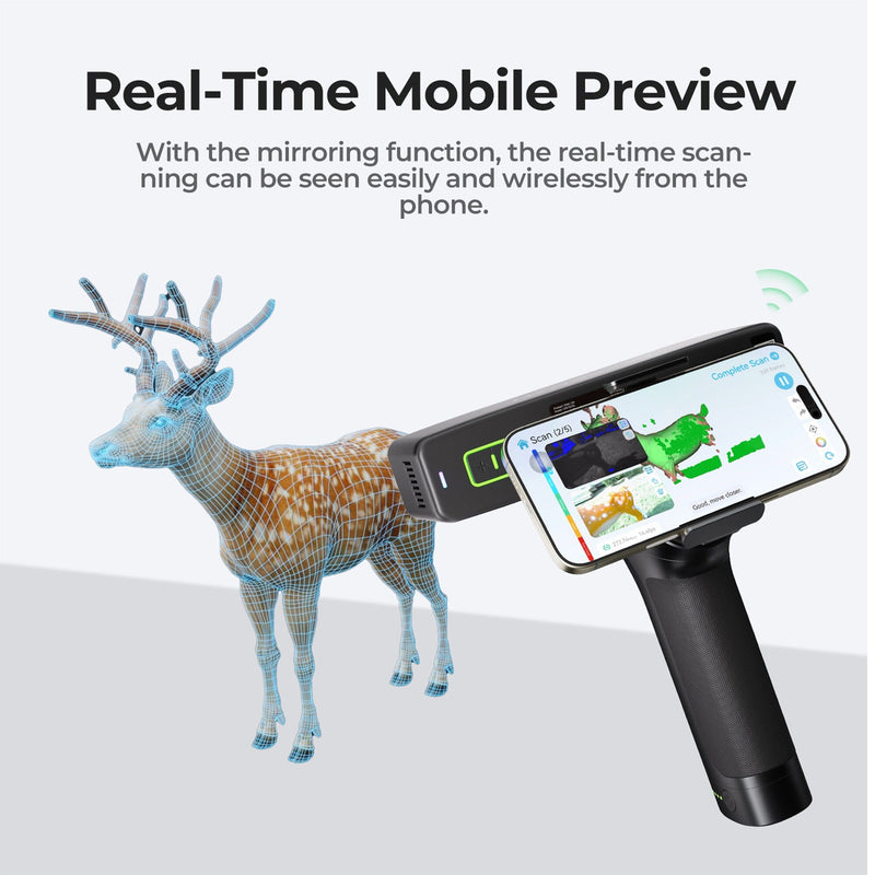 Creality Otter Lite Wireless Handheld 3D Scanner Creality 3D Scanners Creality
