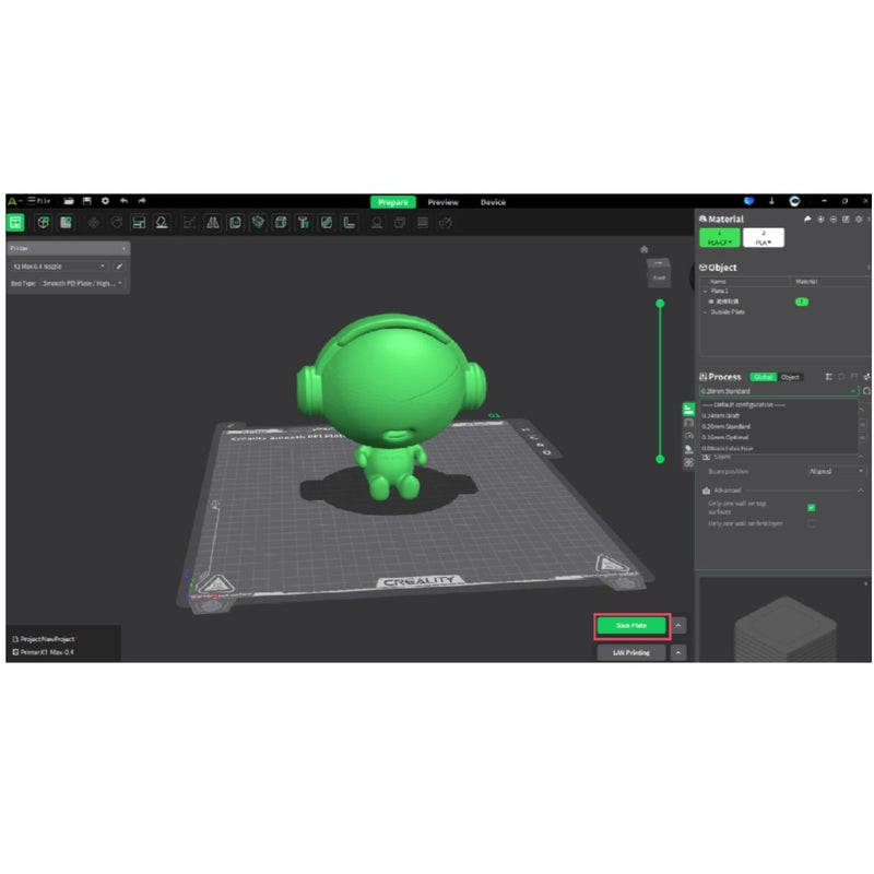 Creality Print Free 3D Printer Software Download Mac & PC - Swing Design