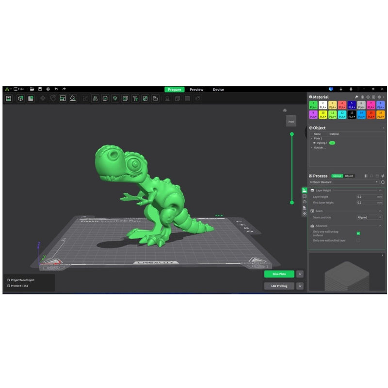 Creality Print Free 3D Printer Software Download Mac & PC - Swing Design