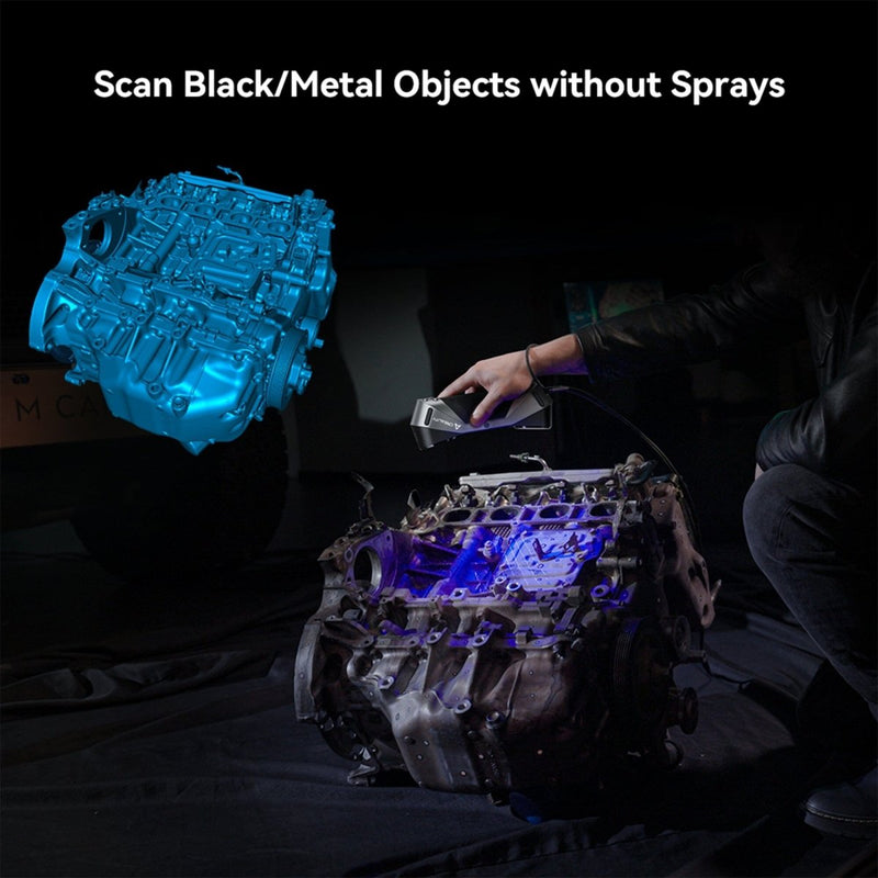 Creality Raptor CR-Scan Ultra High Accuracy Wireless 3D Scanner - Swing Design