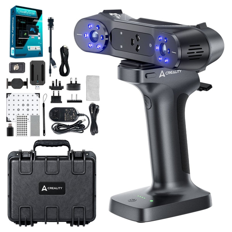 Creality RaptorX Wireless Hybrid Blue Laser & NIR 3D Scanner Swing Design 1