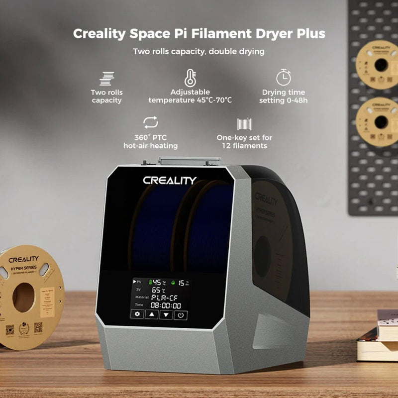 Creality Space Pi Two Roll Filament Feeder & Dryer PLUS Swing Design 8