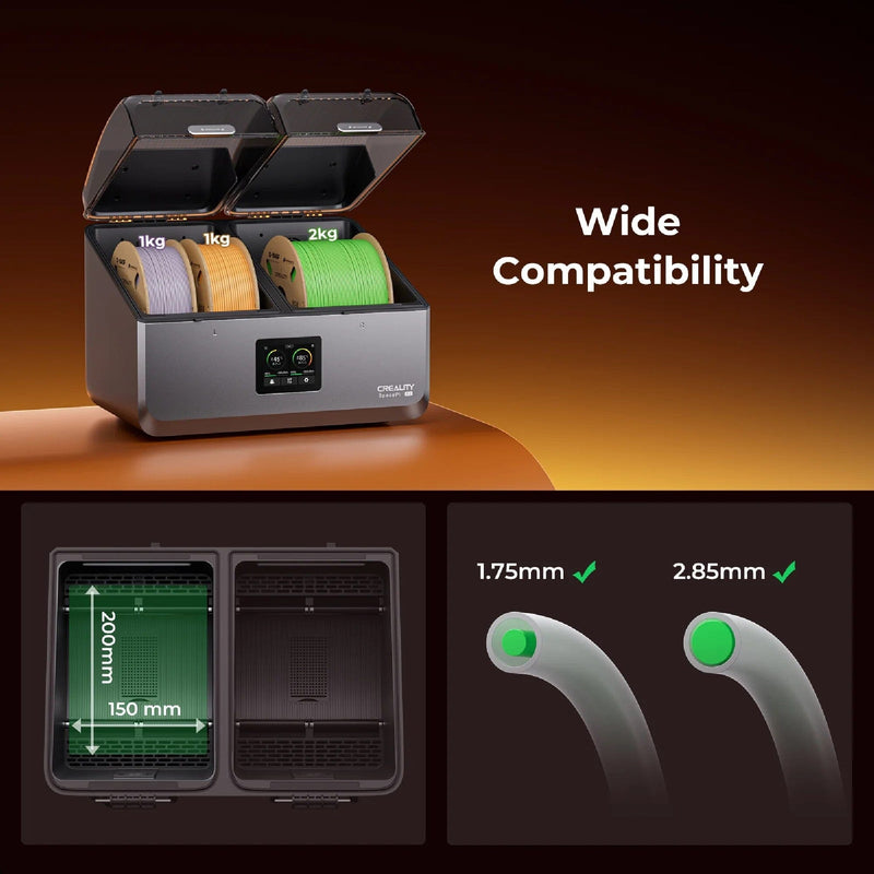 Creality SpacePi X4 Muti-Spool Filament Feeder & Dryer 3D Printer Creality