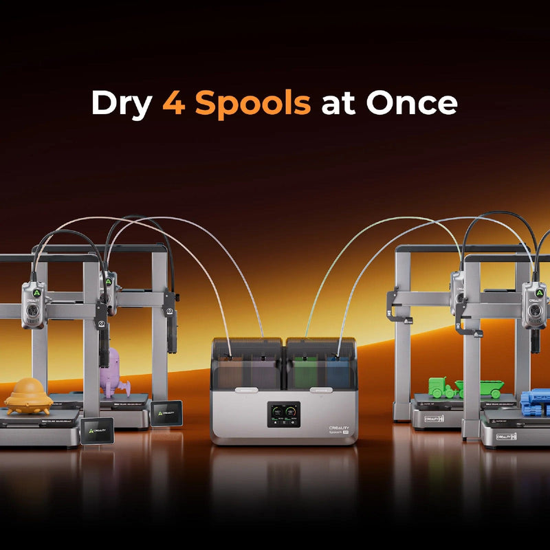 Creality SpacePi X4 Muti-Spool Filament Feeder & Dryer 3D Printer Creality