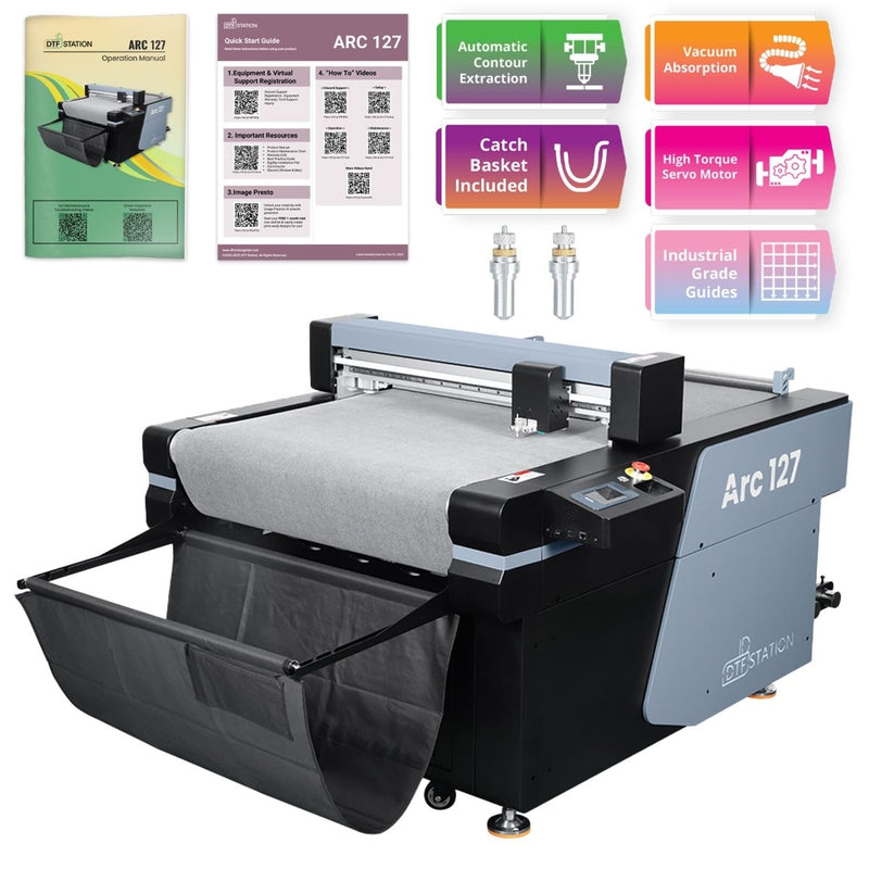 DTF Station Arc 127 27.5in Contour Cutter - Swing Design1