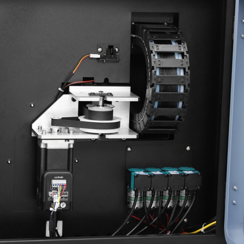 DTF Station Aries 124 UV DTF Printer 24in w/ Inks, Supplies, Compressor & Training Swing Design 27