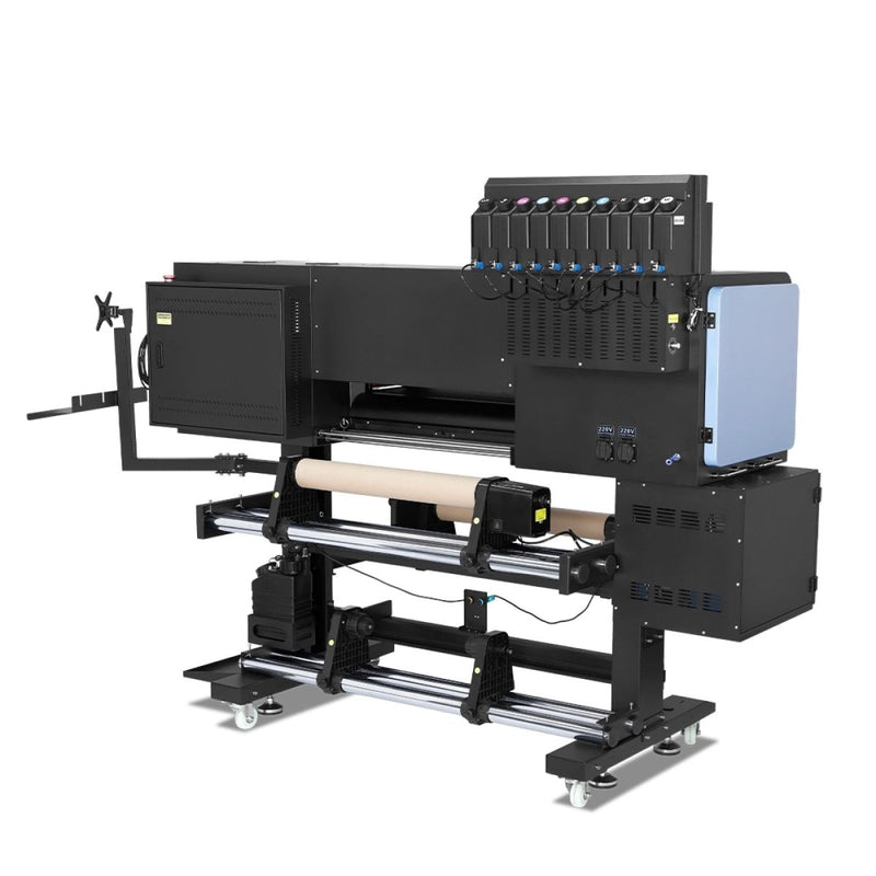 DTF Station Aries 124 UV DTF Printer 24in w/ Inks, Supplies, Compressor & Training Swing Design 13