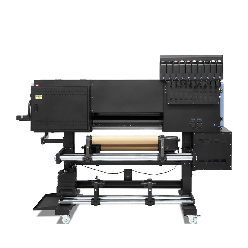 DTF Station Aries 124 UV DTF Printer 24in w/ Inks, Supplies, Compressor & Training Swing Design 14
