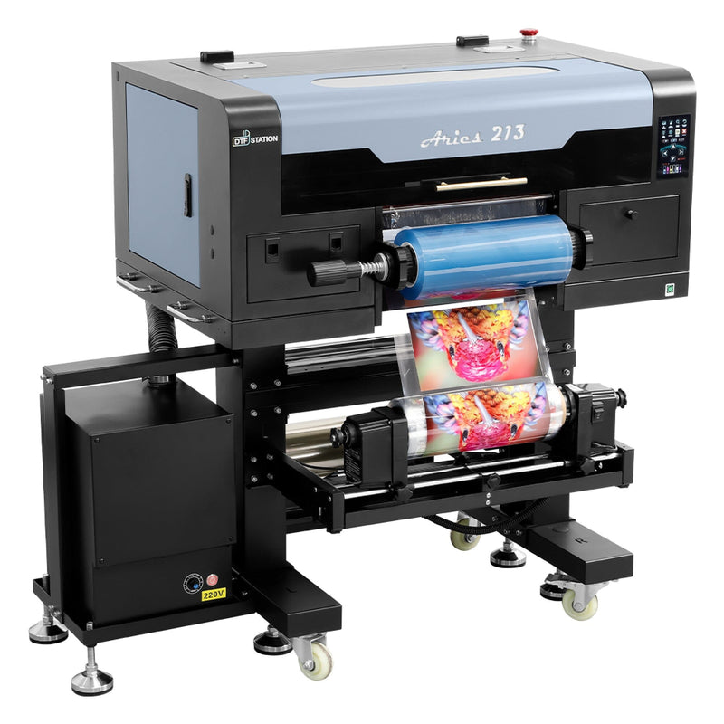 DTF Station Aries 213 UV Direct To Film (DTF) Printer 13in w/ Inks & Supplies DTF Bundles Prestige
