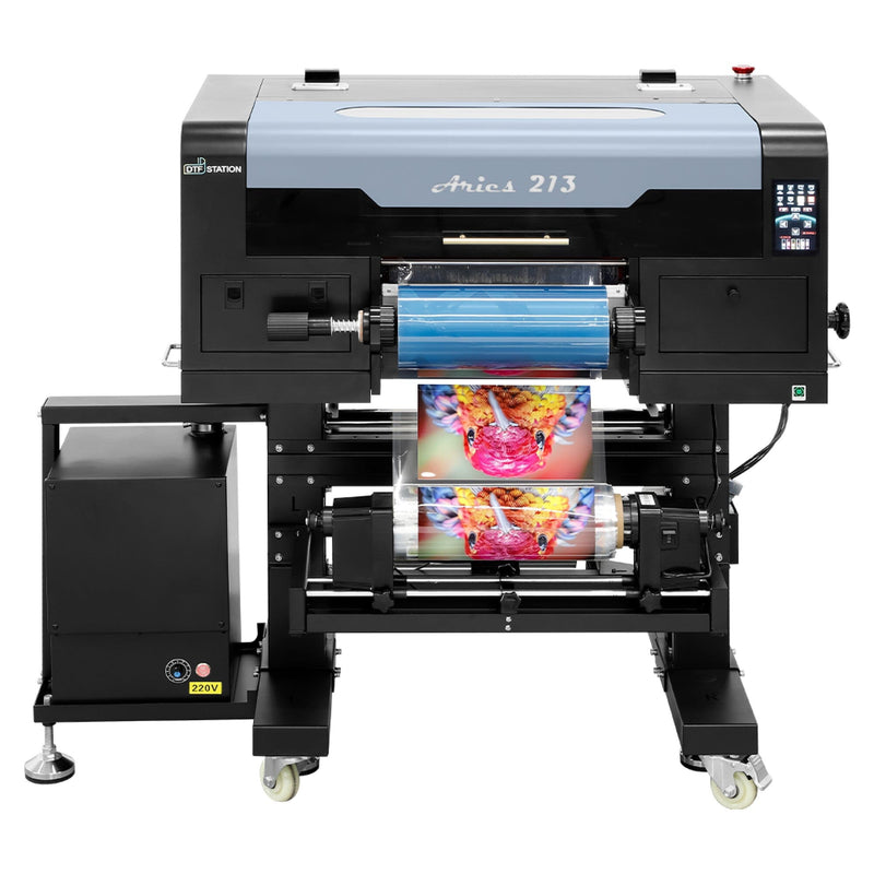 DTF Station Aries 213 UV Direct To Film (DTF) Printer 13in w/ Inks & Supplies DTF Bundles Prestige