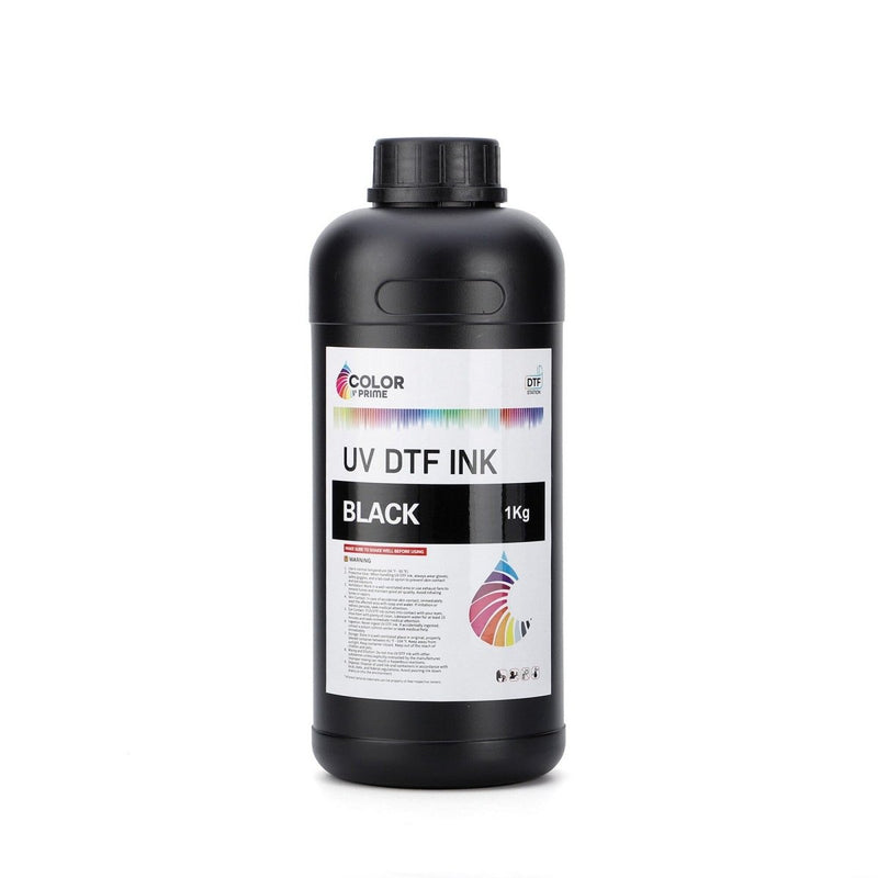 DTF Station UV Direct To Film (DTF) Color Prime Ink 1 kg - Black - Swing Design1