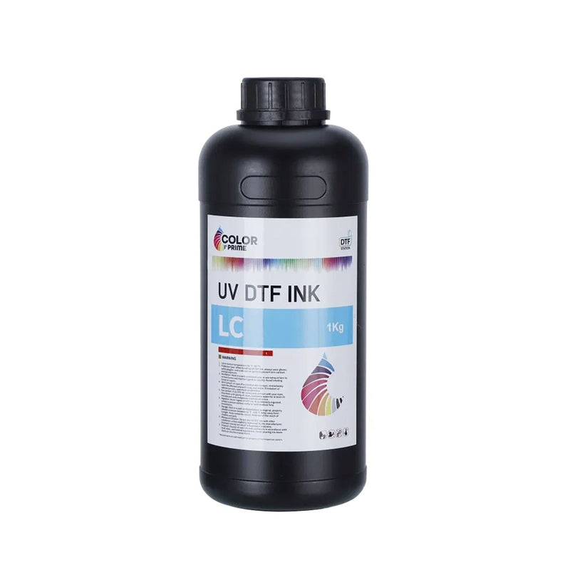 DTF Station UV Direct To Film (DTF) Color Prime Ink 500 ml - Light Cyan - Swing Design1