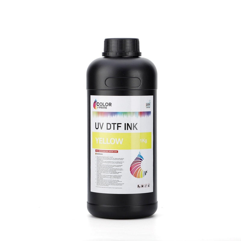 DTF Station UV Direct To Film (DTF) Color Prime Ink 1 kg - Yellow - Swing Design1