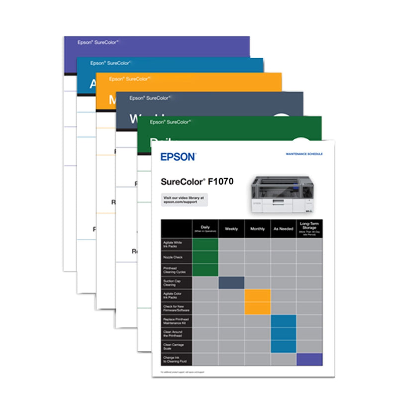 Epson Surecolor F1070 Hybrid DTG & DTF Printer Double Ink Bundle DTG Bundles Epson